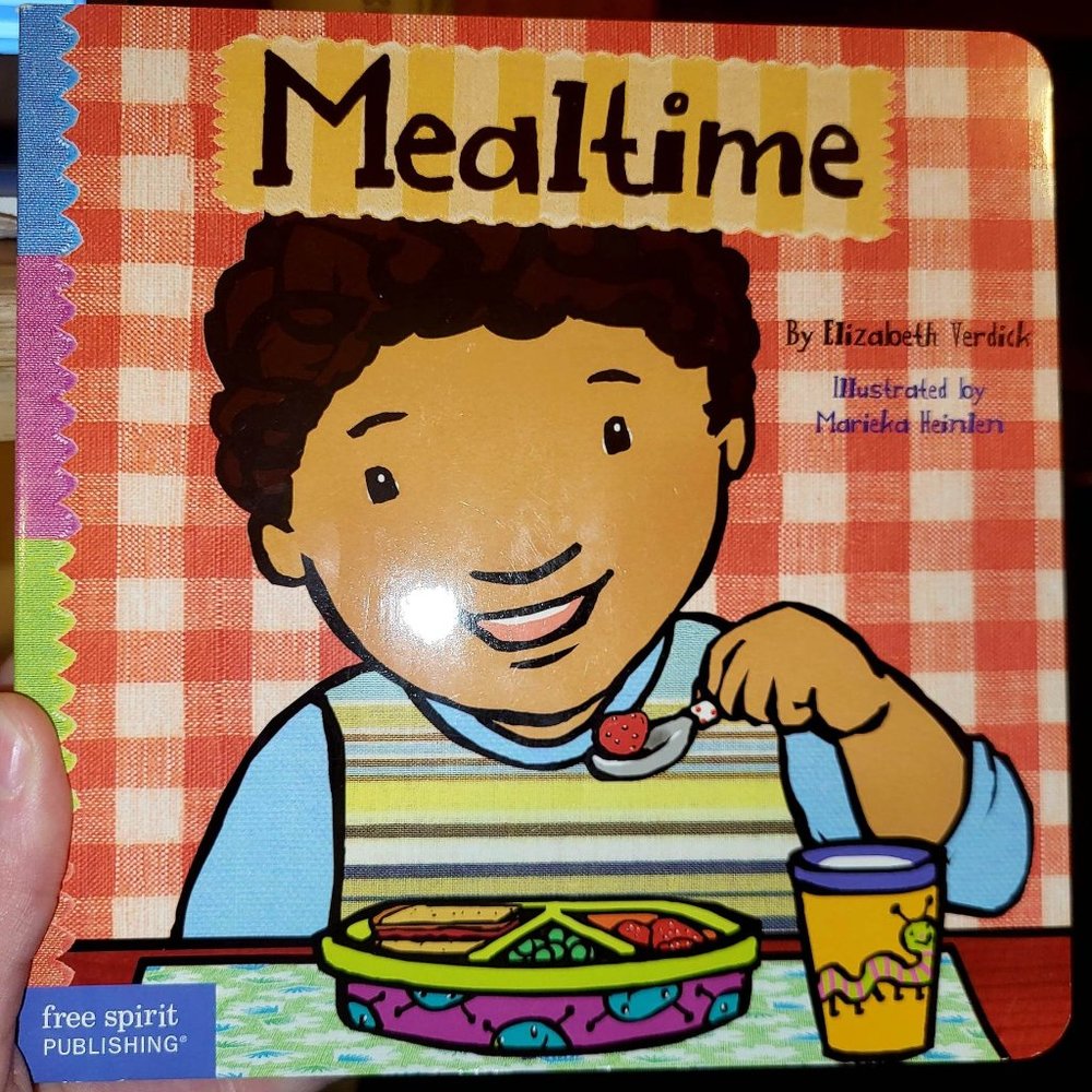 "Mealtime" (Children's Educational Board-Book) & ('Toddler Tools').